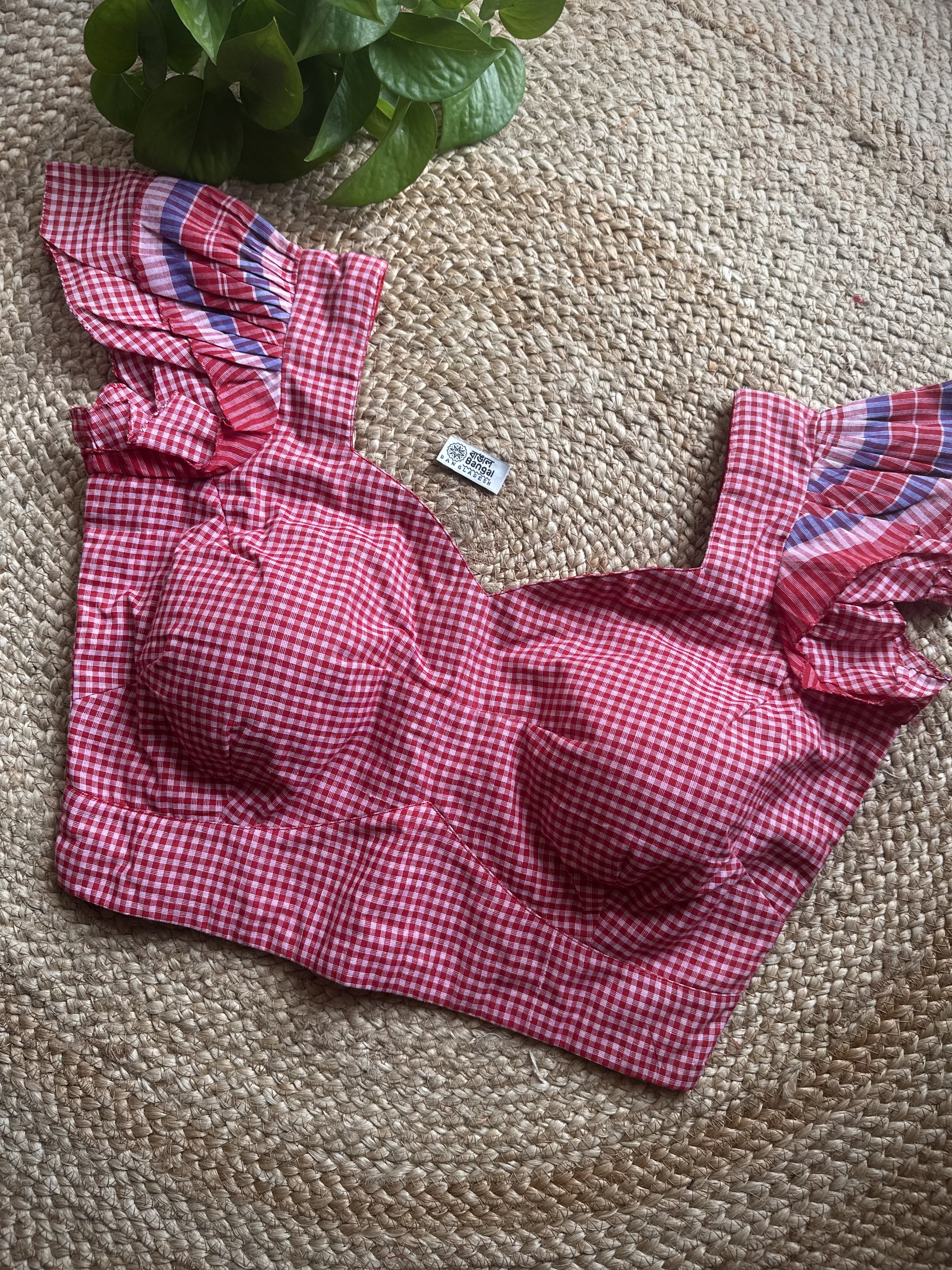 gamcha blouse